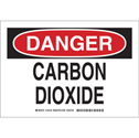 DANGER Carbon Dioxide Sign