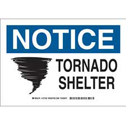 NOTICE Tornado Shelter Sign