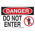 DANGER Do Not Enter Sign
