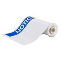 General Purpose Pre-Printed ANSI NOTICE Vinyl Labels for BBP85 Printer sku:140888