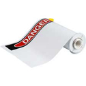 General Purpose Pre-printed OSHA DANGER Vinyl Labels for BBP85 Printer sku:140890
