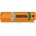VAP AMMONIA LOW Pipe Marker