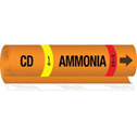 CD LIQ AMMONIA HIGH Pipe Marker sku:145861