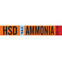 HSD VAP AMMONIA HIGH Pipe Marker sku:145848