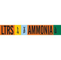 LTRS LIQVAP AMMONIA LOW Pipe Marker
