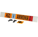 HGD VAP AMMONIA HIGH Pipe Marker - High Performance