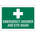 Emergency Shower And Eyewash Sign sku:29069