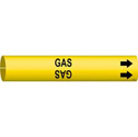 GAS Snap-On/Strap-On Pipe Marker sku:4067-G