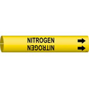NITROGEN Snap-On/Strap-On Pipe Marker sku:4098-F