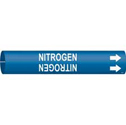 NITROGEN Snap-On/Strap-On Pipe Marker sku:4100-A