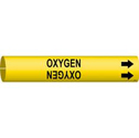 OXYGEN Snap-On/Strap-On Pipe Marker sku:4105-A