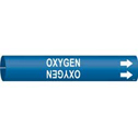 OXYGEN Snap-On/Strap-On Pipe Marker sku:4107-G
