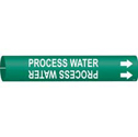 PROCESS WATER Snap-On/Strap-On Pipe Marker sku:4113-F