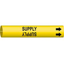 SUPPLY Snap-On Pipe Marker