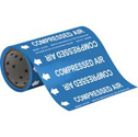 COMPRESSED AIR Roll Form Pipe Marker sku:15536