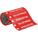 SPRINKLER FIRE Roll Form Pipe Marker