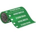 STORM DRAIN Roll Form Pipe Marker sku:15594