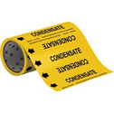 CONDENSATE Roll Form Pipe Marker sku:15524