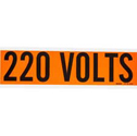 220 Volts Conduit and Voltage Labels sku:152318