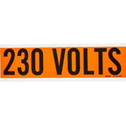 230 Volts Conduit and Voltage Labels