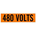 480 Volts Conduit and Voltage Labels sku:152371