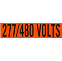277 480 Volts Conduit and Voltage Labels