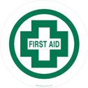 FIRST AID Anti-Slip Floor Sign
