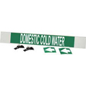 DOMESTIC COLD WATER High Performance Pipe Markers