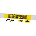 HEATING WATER SUPPLY High Performance Pipe Marker