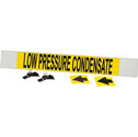 LOW PRESSURE CONDENSATE High Performance Pipe Marker
