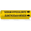 SODIUM HYPOCHLORITE High Performance Pipe Marker sku:5761-O