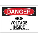 Brady Part: 84875 | DANGER High Voltage Sign | BradyID.com