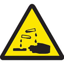 Warning Labels - Picto: Acid sku:60184