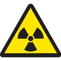 Warning Labels - Picto: Radioactive Material sku:60185