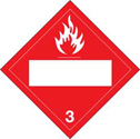 Flammable 3 Sign