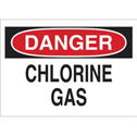 DANGER Chlorine Gas Sign sku:22315
