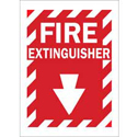 Fire Extinguisher Sign sku:25717