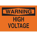 WARNING High Voltage Sign sku:22562