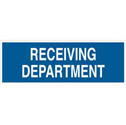 Receiving Department Sign sku:70503