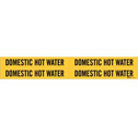 Domestic Hot Water Pipe Marker sku:7087-4