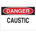 DANGER Caustic Sign