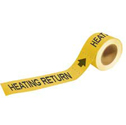 HEATING RETURN Pipe Markers To-Go