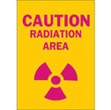 CAUTION Radiation Area Sign