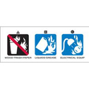 Carbon Dioxide Fire Extinguisher Labels