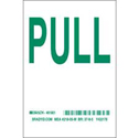 BradyGlo Pull Signs sku:81862