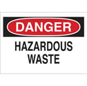 DANGER Hazardous Waste Sign sku:85500