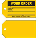 WORK ORDER Production Tag