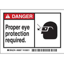 DANGER Proper eye protection required. Labels sku:86867