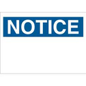 NOTICE Sign