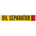 Ammonia (IIAR) Pipe Marker: OIL SEPARATOR sku:90349